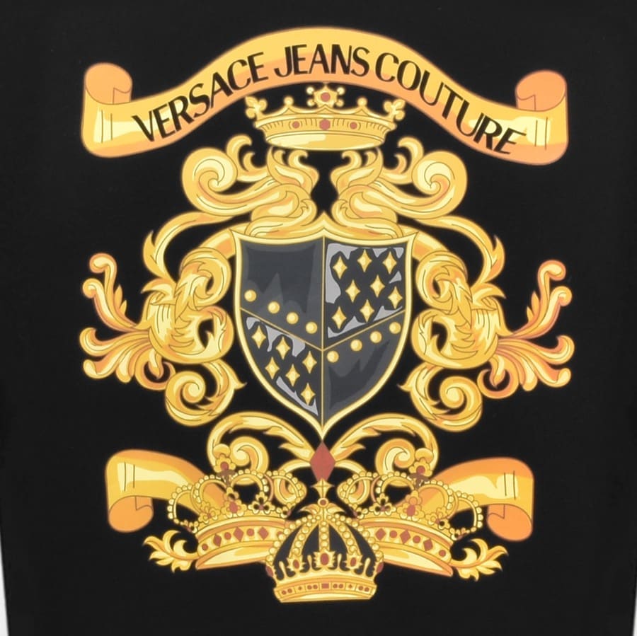 Alternative Image for ProductVersace Jeans Couture Logo Sweatshirt Black3